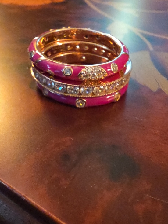 Diamonique Jewelry - Diamonique Ring Set Sterling Silver Size 10